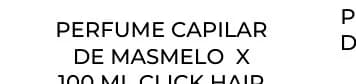 Perfume Capilar de Masmelo x 100 ML Click Hair